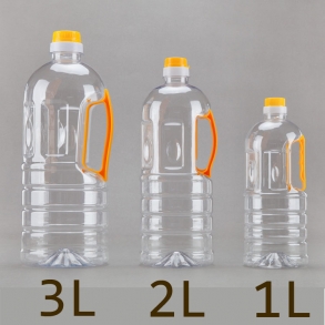 3L透明加厚食用塑料油壺
